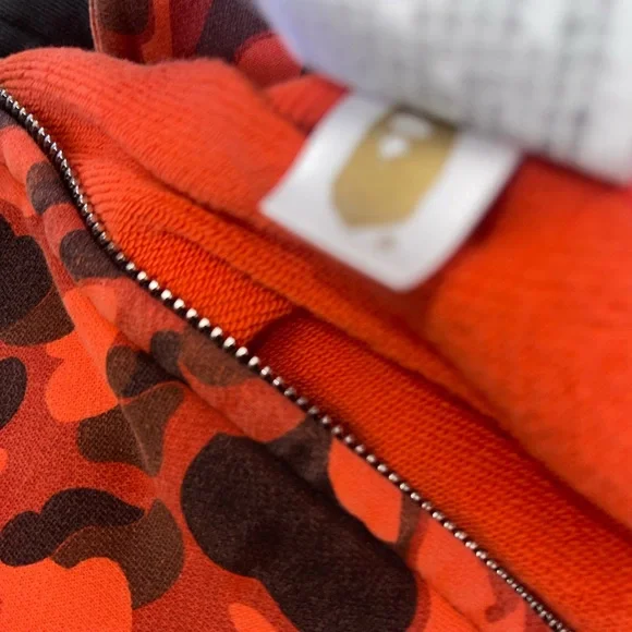 Bape x XO Camo Shark Full Zip Hoodie